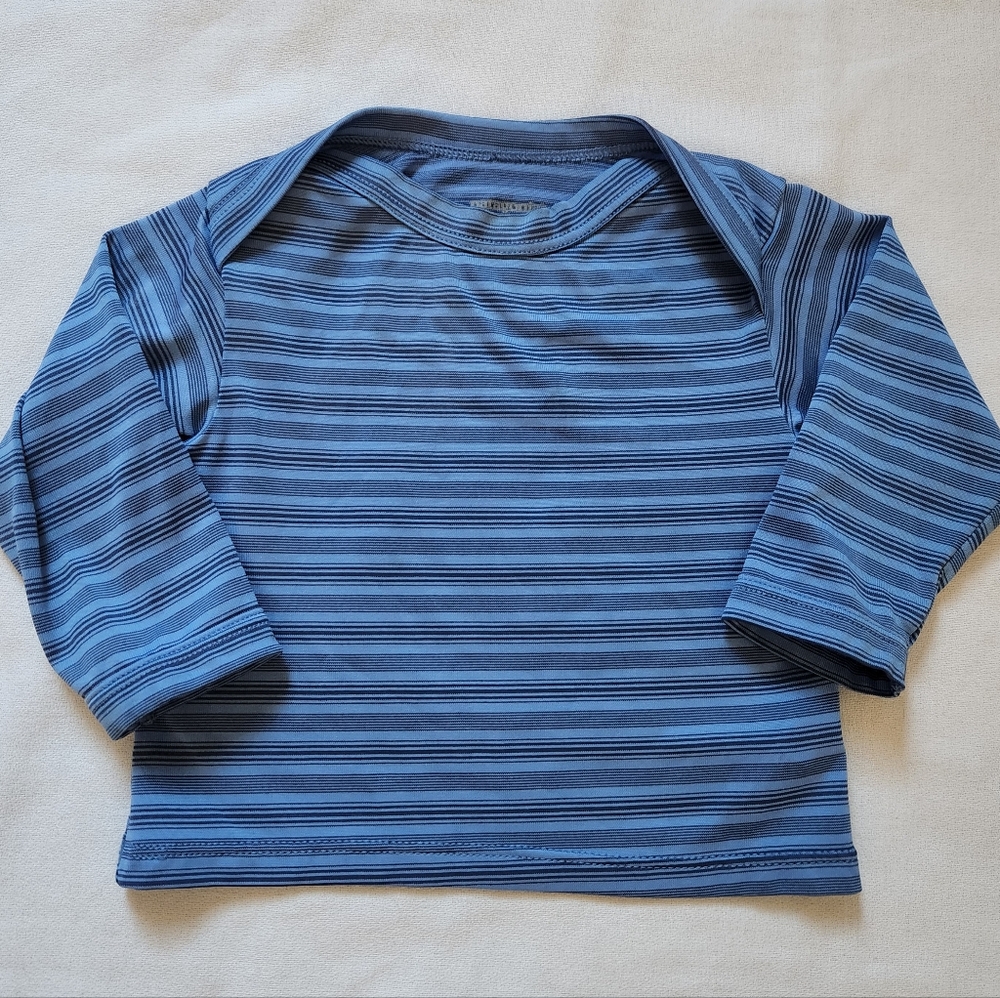 PATAGONIA Infant Blue Long Sleeved Capilene Shirt size: 6 Months
